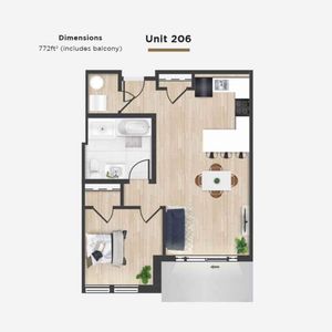 1 CH - 1 SDB - Gatineau - $1,910 /mo - Photo 3