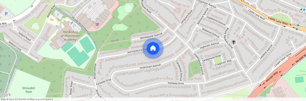 Normanhurst Avenue, Queens Park, Bournemouth