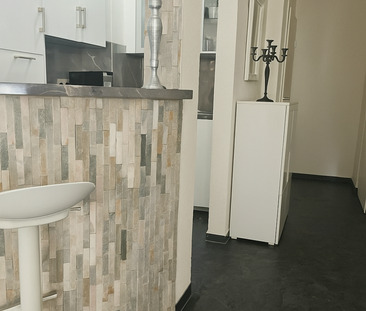 Möblierte 1-Zimmer-Wohnung in Bensheim – mit großer Terrasse - Foto 1