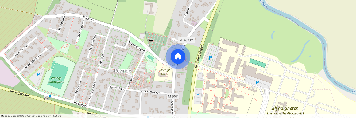 Krankesjövägen, Revinge