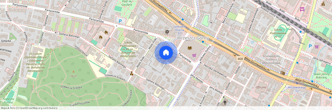 Partyzantów, Wrzeszcz Górny, Gdańsk, pomorskie