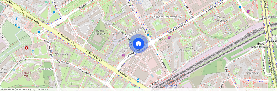 ul. Ludwika Rydygiera, Sady Żoliborskie, Żoliborz, Warszawa, mazowieckie