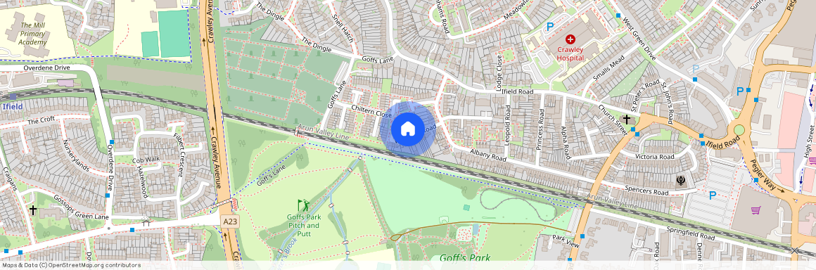 RH11 7BT, Crawley