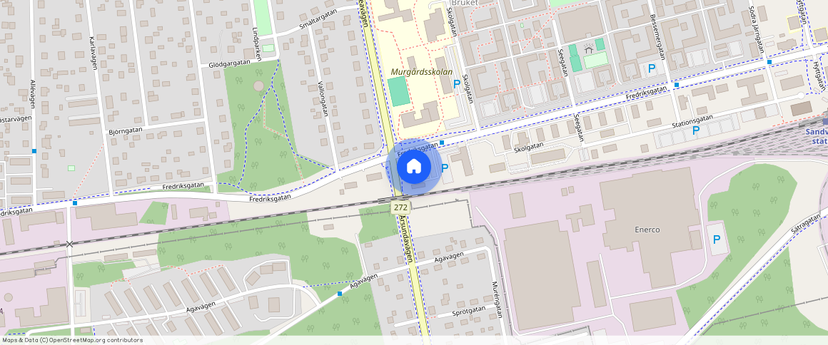 Sandviken, Fredriksgatan, 45, 81133