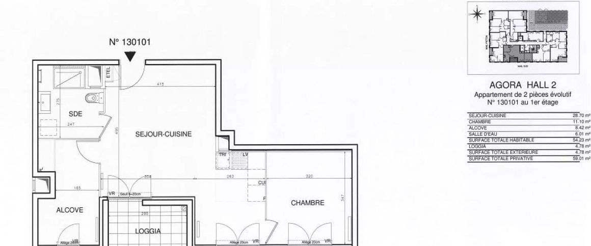 location Appartement T2 DE 53.8m² À BOBIGNY - Photo 1