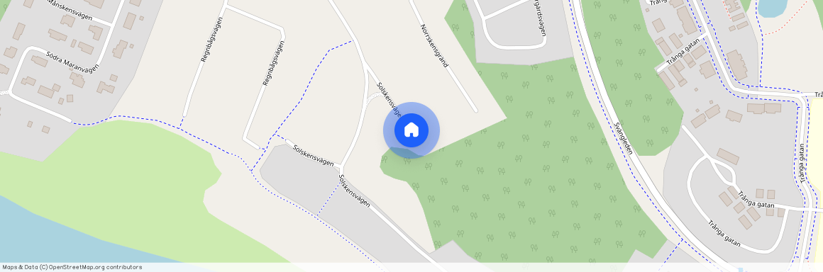 Solskensvägen, Boden