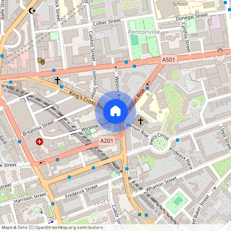 England London King's Cross Wicklow Street, London WC1X 9JX, United Kingdom