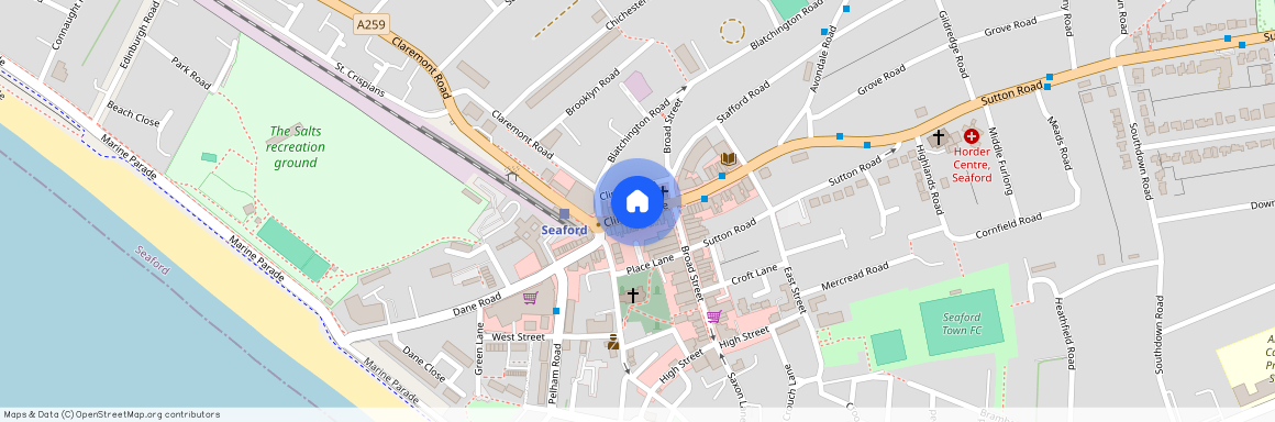 Clinton Place, Seaford, East Sussex, BN25