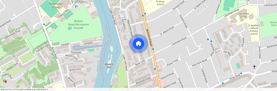 Albany Park Road Kingston upon Thames KT2