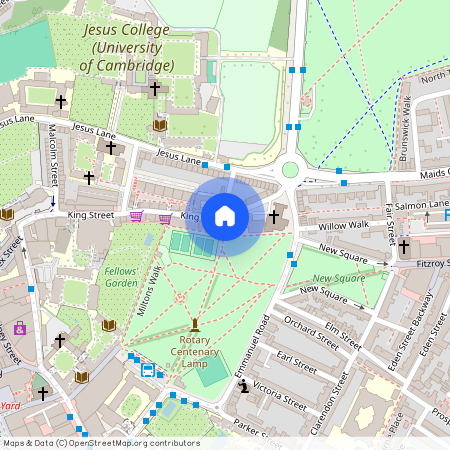 Pikes Walk, Cambridge, CB1