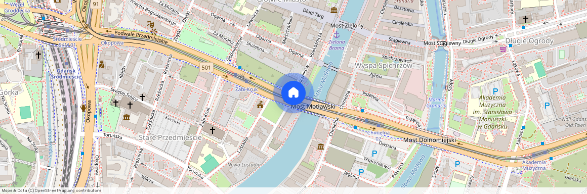 ul. Podwale Przedmiejskie, Śródmieście, Gdańsk, pomorskie