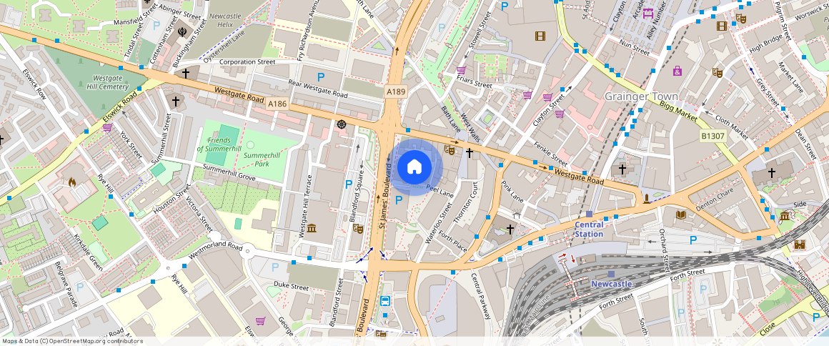 Hadrian\'s Tower, Temple Street, Newcastle, NE1 4BR