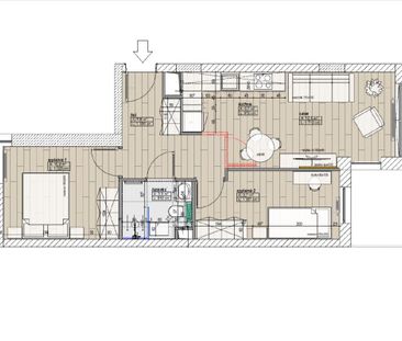 2024 rok, GOCŁAW, 3 pok. + komórka +2x garaż 50.63 m² - Photo 1