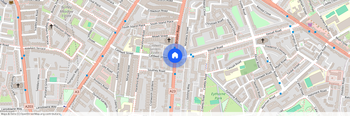 Caldwell Street, Brixton, London, SW9