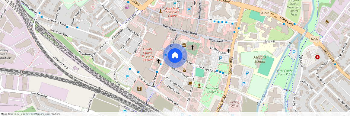 Tufton Street, Ashford, TN23