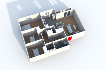 Appartement location F4 à Elbeuf dans une résidence récente - Photo 5