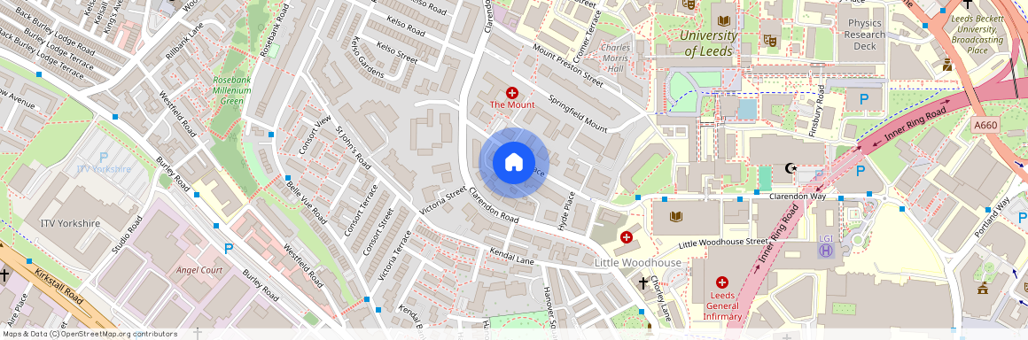 Flat 7, 25 Hyde Terrace, 25 Hyde Terrace LS2