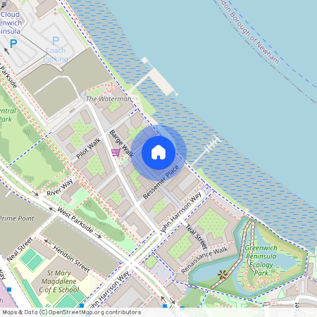 Olympian Way, North Greenwich, London, SE10