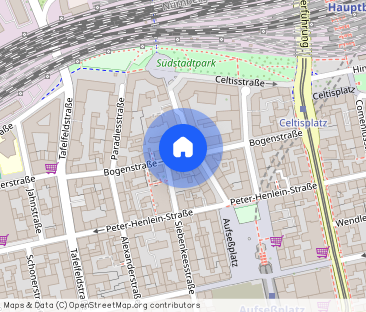 Zentrumsnahe 1-Zimmer-Wohnung mit Einbauküche und Balkon - Photo 1