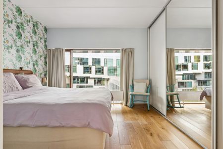 TIL LEJE Stor solrig terrasse · delvist møbleret · 2 toiletter · Tæt på Kalvebod Fælled - Foto 4