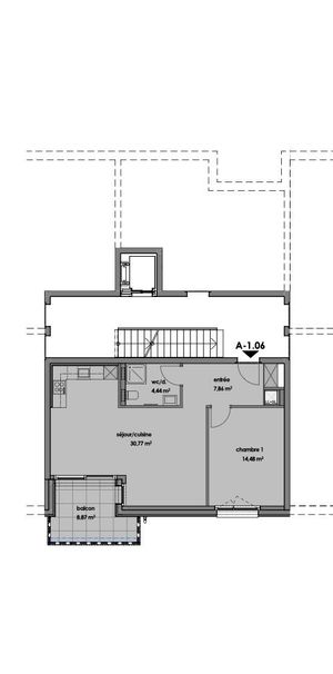 Beautiful new 2.5-room apartment in a green setting - Photo 1