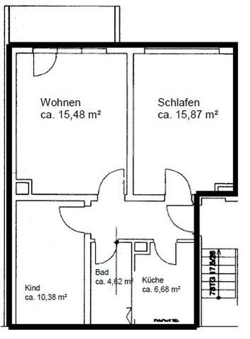 Schöne 3-Zimmer-Wohnung mit Balkon - Photo 2