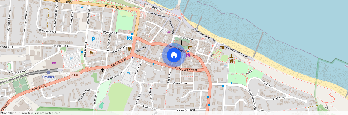 Hans Place, Cromer, NR27