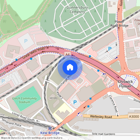 M-30, Kew Curve, Capital Interchange Way, Brentford, TW8 0EX