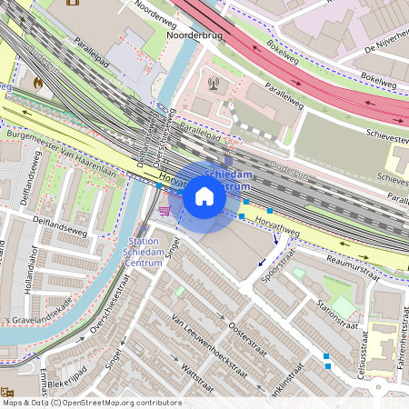 Stationsbuurt, 3112 HJ, Stationsplein, Schiedam
