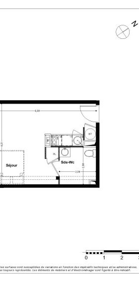 Location Appartement 1 pièce 28m² ST JORY 31790 - Photo 2