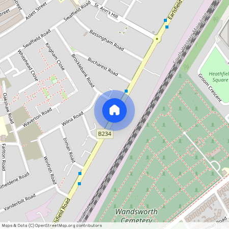 Earlsfield Road, Wandsworth Common, London, SW18