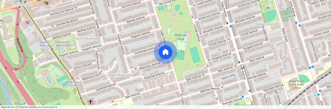 716 Logan Avenue Unit# M, Toronto