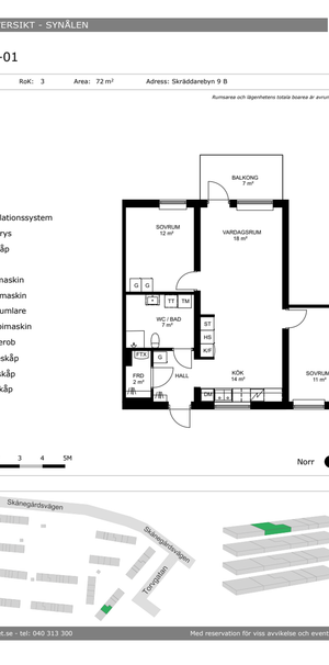 Skräddarebyn 9B, Bunkeflostrand - Foto 2