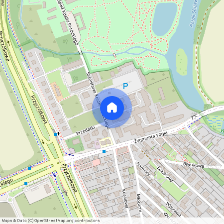 ul. Stanisława Kostki Potockiego, Wilanów Królewski, Wilanów, Warszawa, mazowieckie