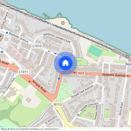 2 Bedroom @ Rockpoint, Newtown Avenue, Blackrock, County Dublin, Dublin County
