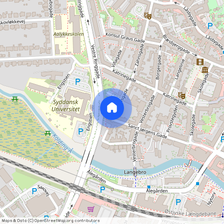 st., Zahnsgade 3, 6000, Kolding