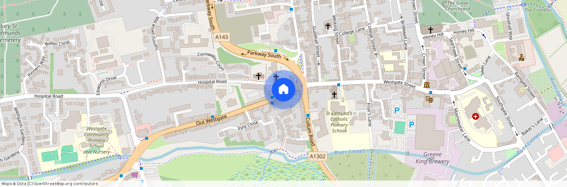 Out Westgate, Bury Saint Edmunds IP33