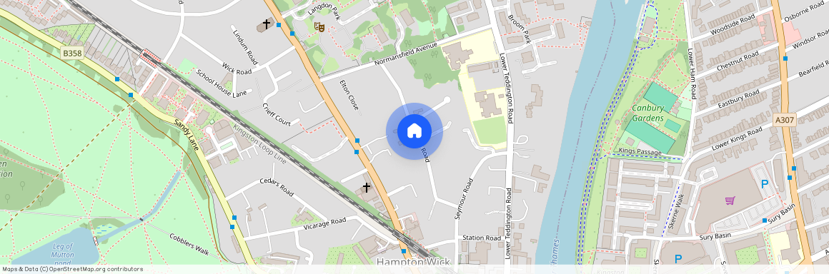 Glamorgan Road, Hampton Wick, Kingston upon Thames KT1