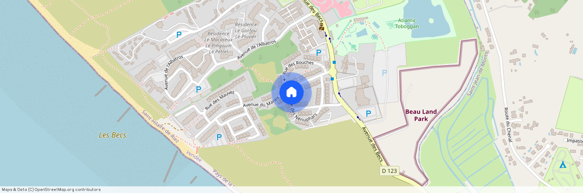 Building Rue des Nénuphars - allo-vende-vacances - 1437848, Rue des Nénuphars, Saint-Hilaire-De-Riez