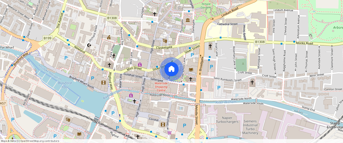 ** Bank Street, Lincoln, LN2 1DS