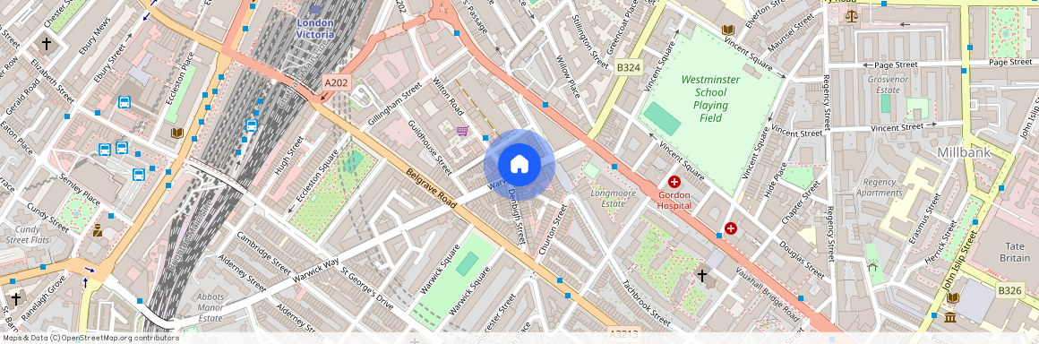 Warwick Way, Pimlico, SW1V, London