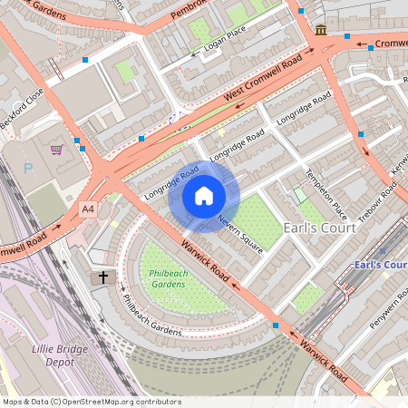 Nevern Square SW5, Earls Court, London, SW5
