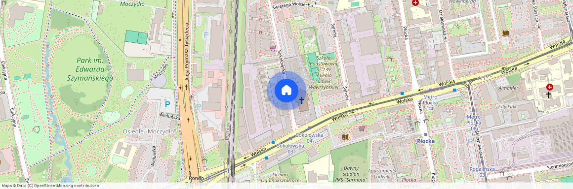 Warszawa, Wola, Młynów, Sokołowska