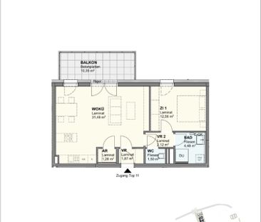 Schöne geförderte Wohnung im 1. OG - 5/11 - Foto 2
