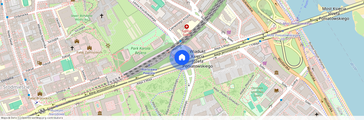ul. Leona Kruczkowskiego, Solec, Śródmieście, Warszawa, mazowieckie