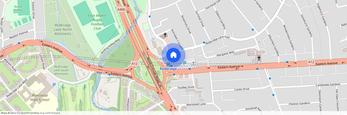 Redbridge Lane East, Ilford, London, IG4