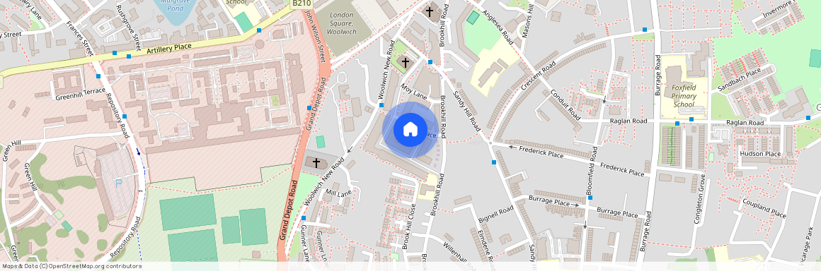Searles Court, Rolfe Terrace, Woolwich, London, SE18