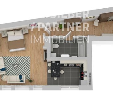 Weißenfels - *geräumige 1 Zimmerwohnung im Zentrum* ab 15.05.2024 - Foto 4