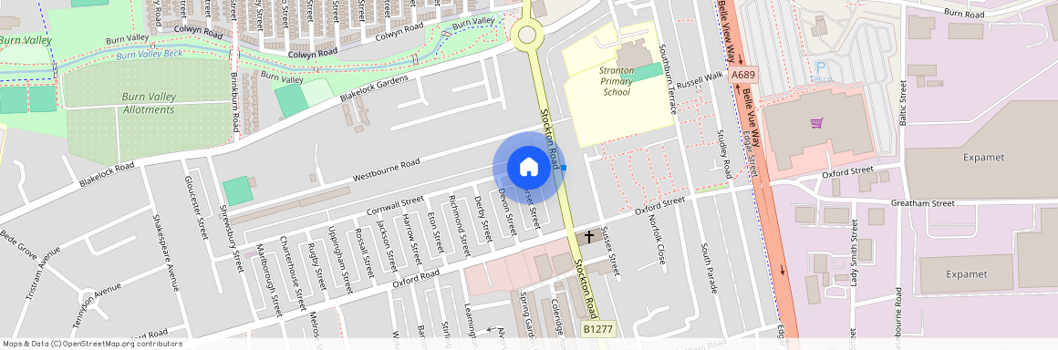 Cornwall Street, Hartlepool, County Durham, TS25