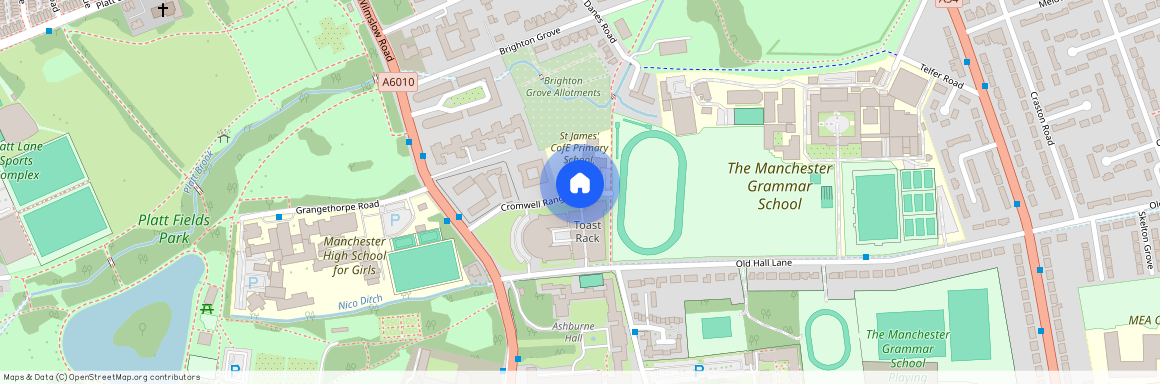 Cromwell Range, Manchester M14